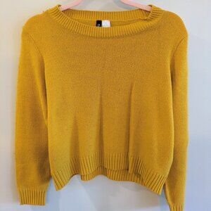 h&m crop sweater